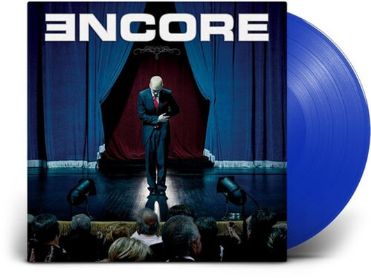 Eminem - Encore LP record (blue vinyl)