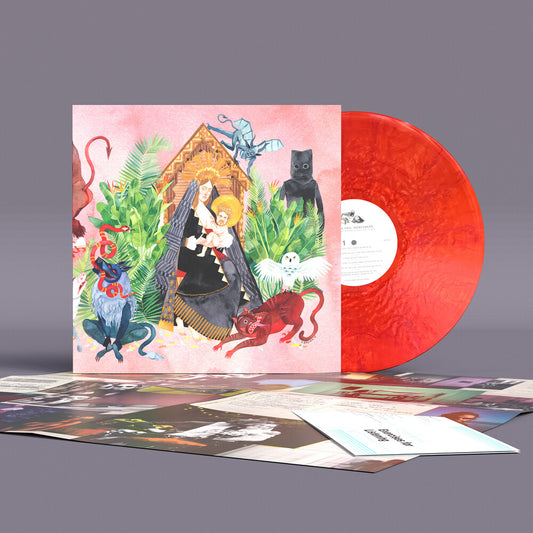 Father John Misty - I Love You, Honeybear LP record (red vinyl)