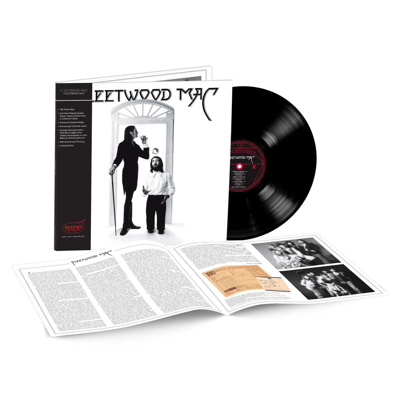 Fleetwood Mac - self-titled LP vinyl record (Rhino High Fidelity pressing)
