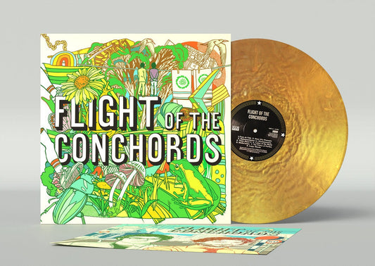 Flight of the Conchords - Self-titled LP vinyl record (GOLD VINYL)