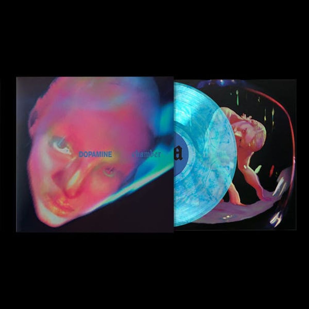 PREORDER (10/16/26): Fontaines D.C. - Dopamine Chamber LP record (blue marble vinyl)