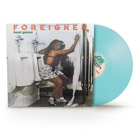 Foreigner - Head Games LP record (Rocktober reissue on blue vinyl)