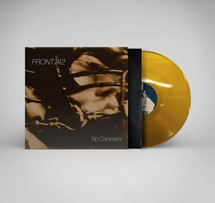 Front 242 - No Comment LP belgian ale colored vinyl record