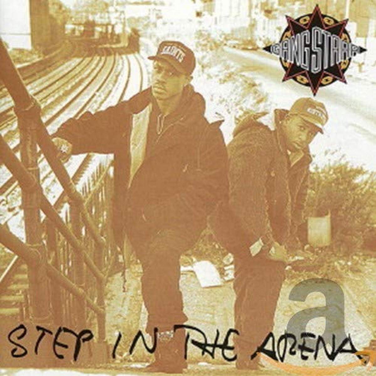Gang Starr - Step in the Arena LP record (white vinyl)