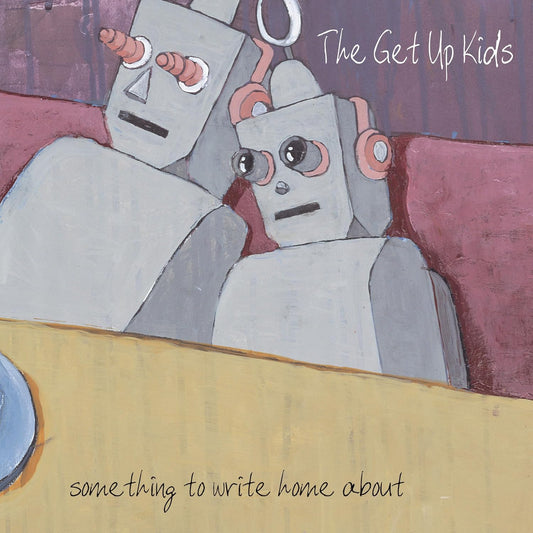 The Get Up Kids - Something to Write Home About LP record (silver vinyl)