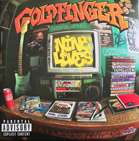 Goldfinger - Nine Lives LP vinyl record