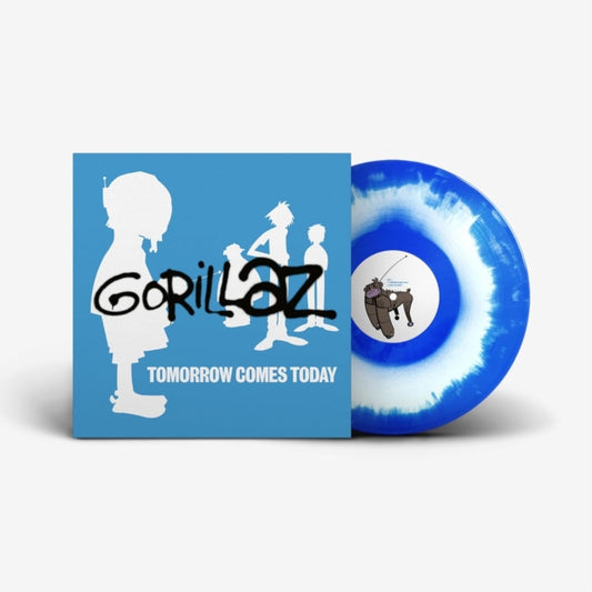 Gorillaz - Tomorrow Comes Today EP vinyl record (white & blue color in vinyl)