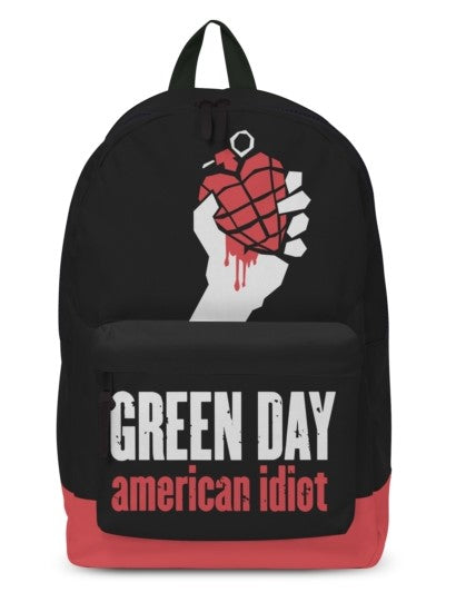 Green Day American Idiot Backpack by Rocksax
