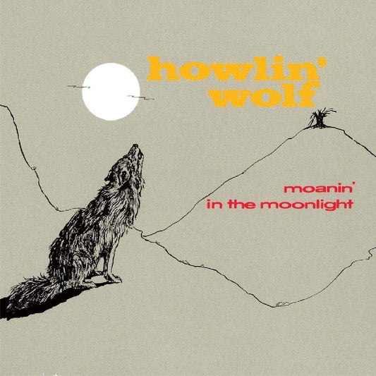 Howlin' Wolf - Moanin' In The Moonlight LP record (red vinyl)