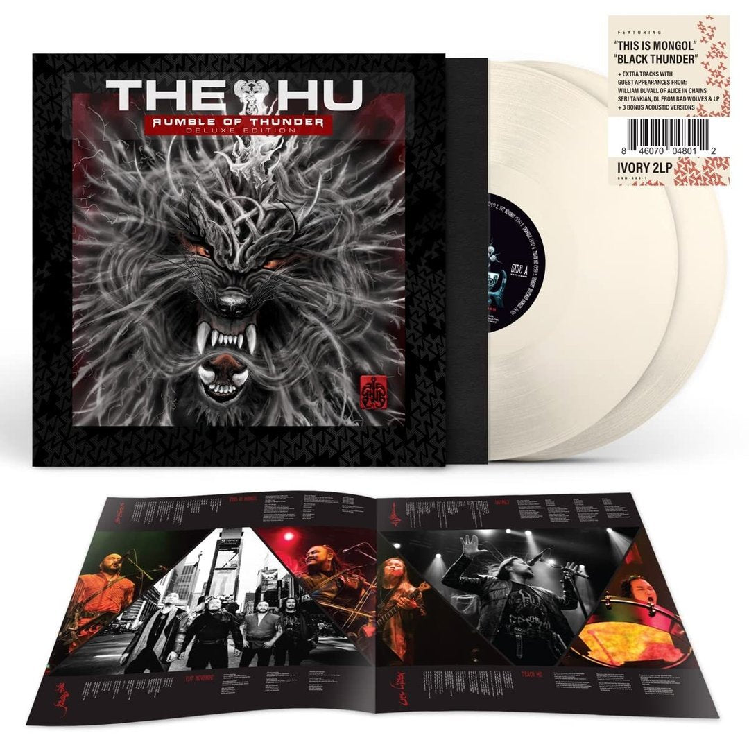 The Hu - Rumble of Thunder LP record (deluxe edition on ivory vinyl)