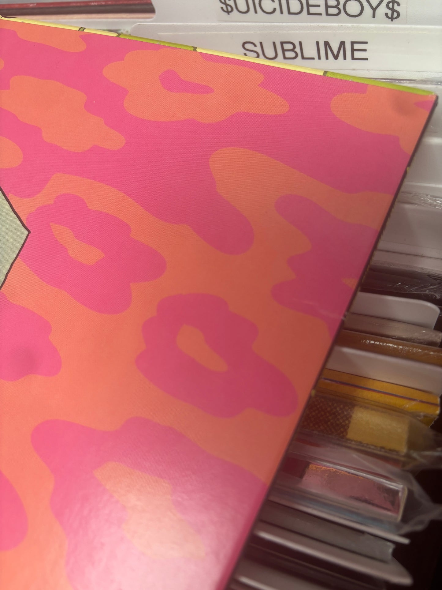 USED: King Gizzard and the Lizard Wizard - Teenage Gizzard LP record (2021 Australian Pressing on pink/orange/green vinyl)