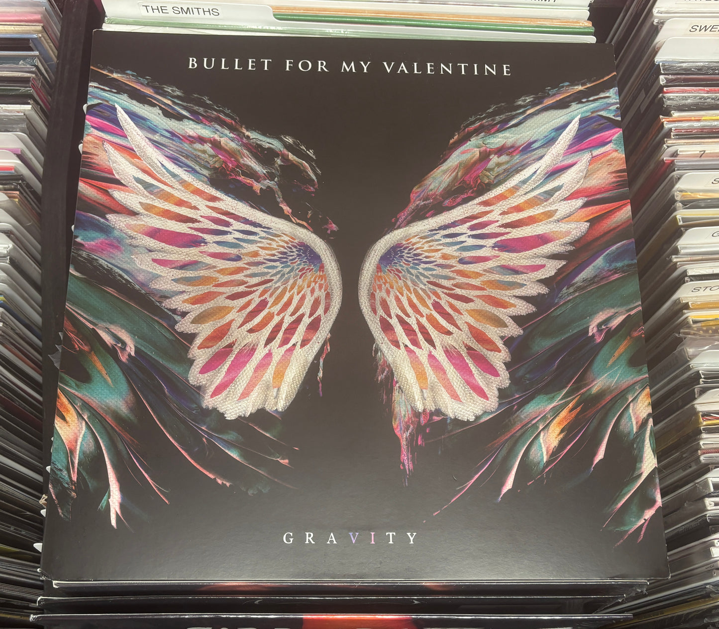 USED: Bullet for My Valentine - Gravity LP record (orange vinyl)