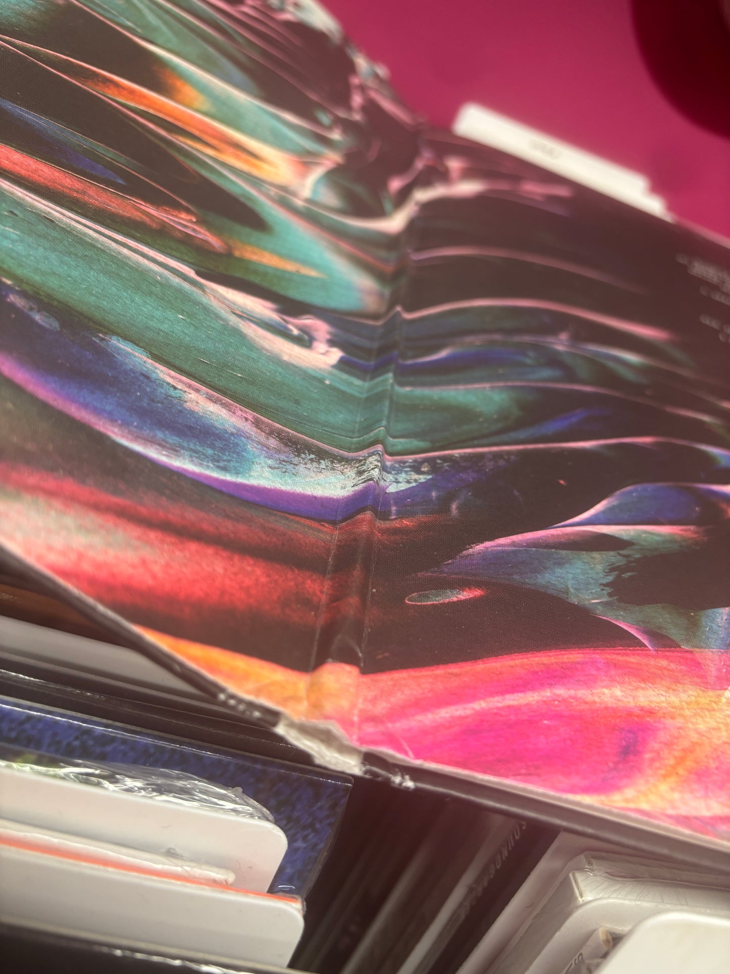 USED: Bullet for My Valentine - Gravity LP record (orange vinyl)