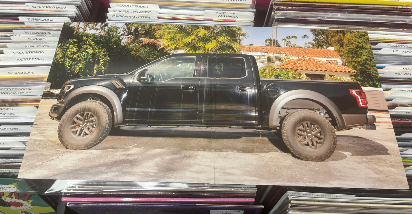 USED: Post Malone - Austin 2xLP record (blue vinyl)