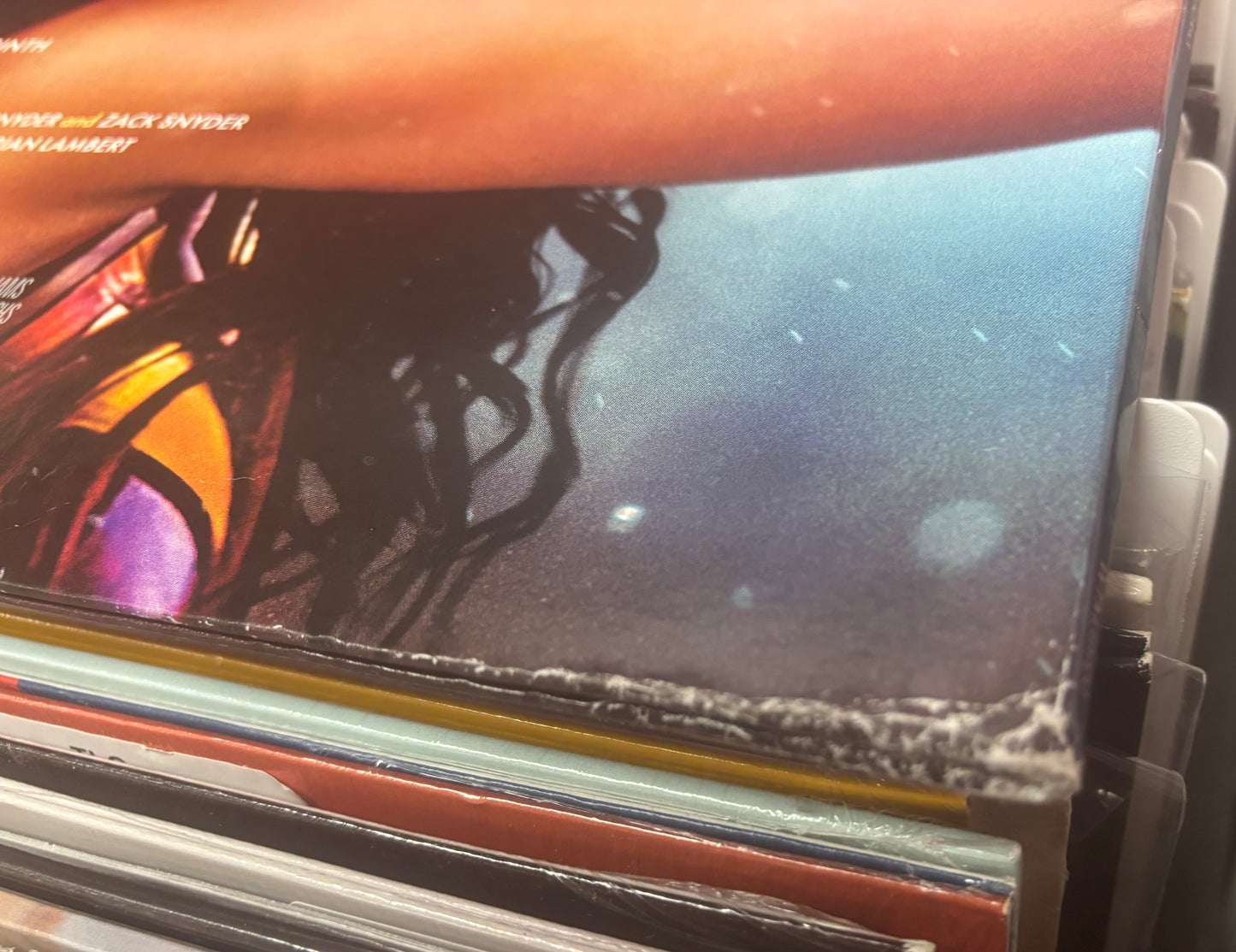 USED: Wonder Woman Original Motion Picture Soundtrack 2xLP record (blue & red vinyl)