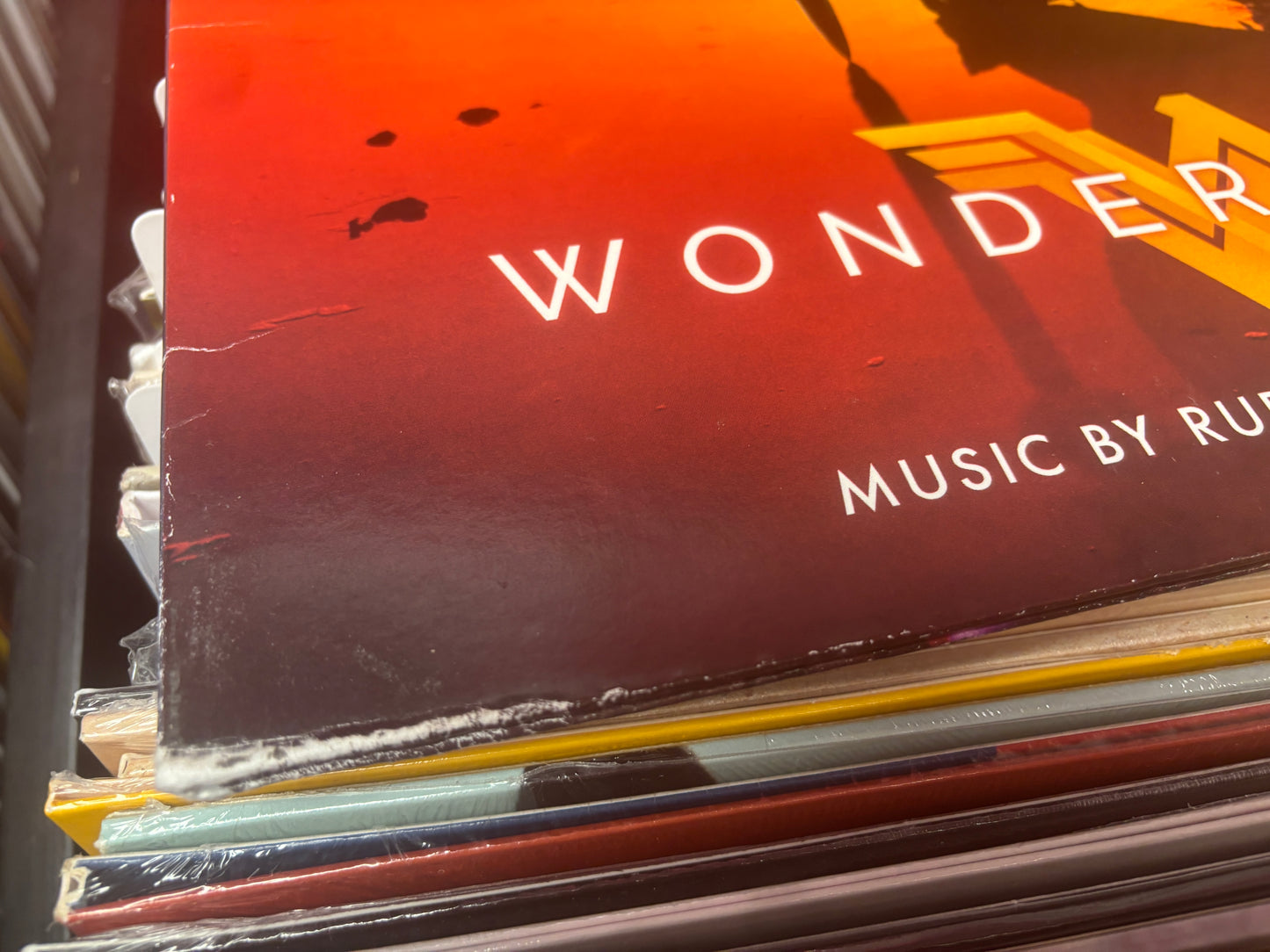 USED: Wonder Woman Original Motion Picture Soundtrack 2xLP record (blue & red vinyl)