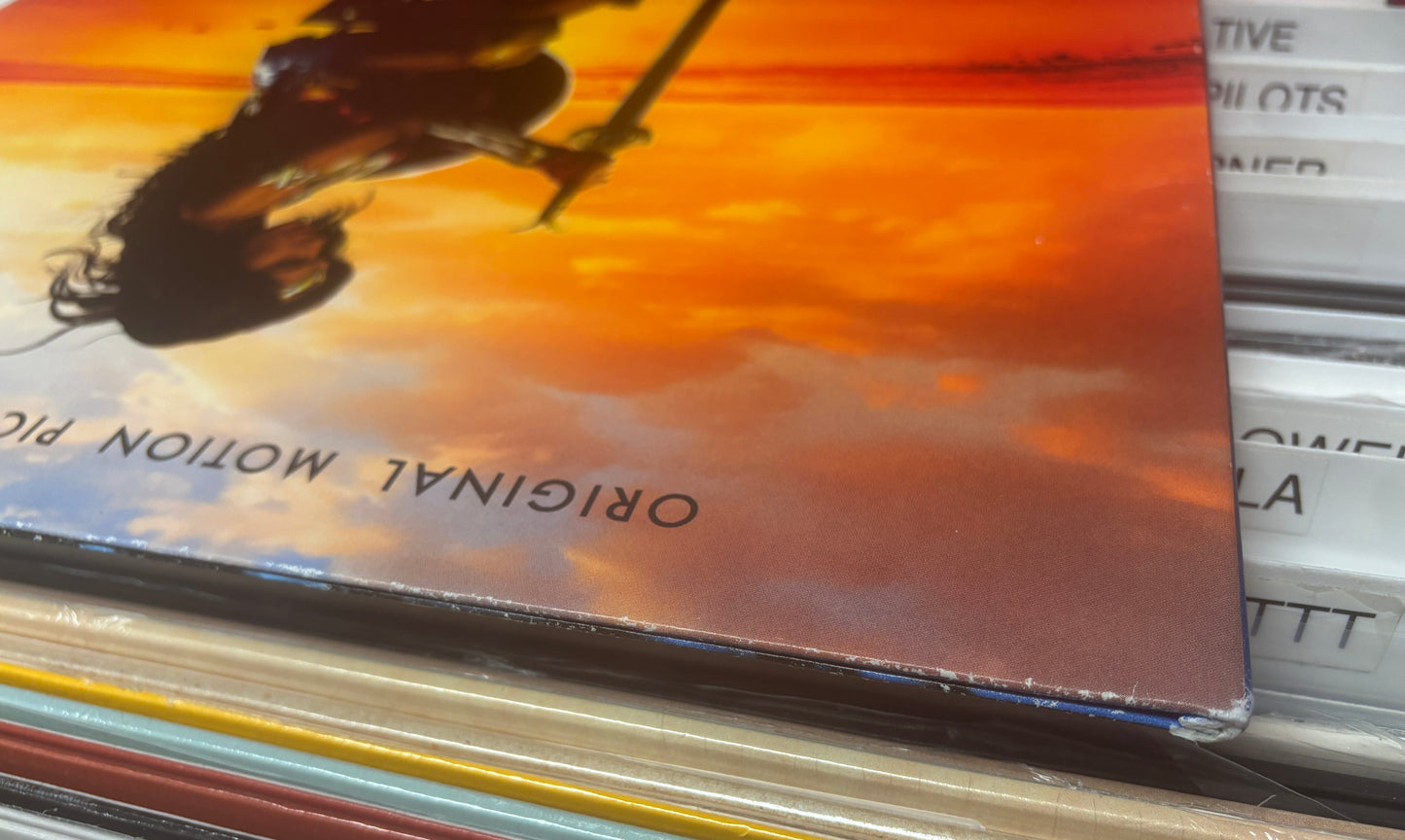 USED: Wonder Woman Original Motion Picture Soundtrack 2xLP record (blue & red vinyl)