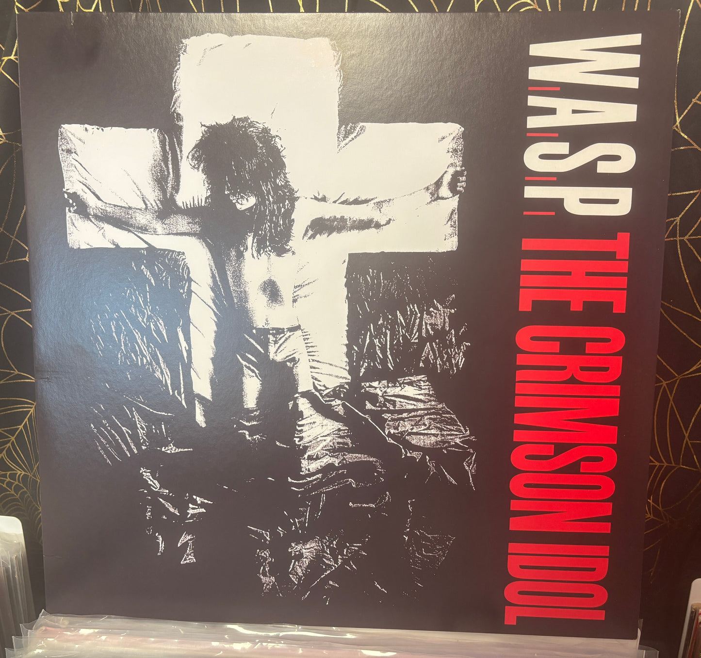 USED: W.A.S.P. - The Crimson Idol LP (2012 German Import / red vinyl)