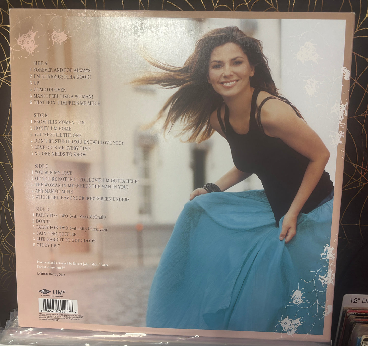 USED: Shania Twain - Greatest Hits 2xLP