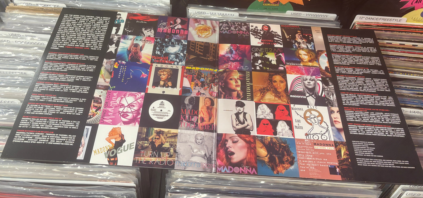 USED: Madonna - Finally Enough Love 2xLP record