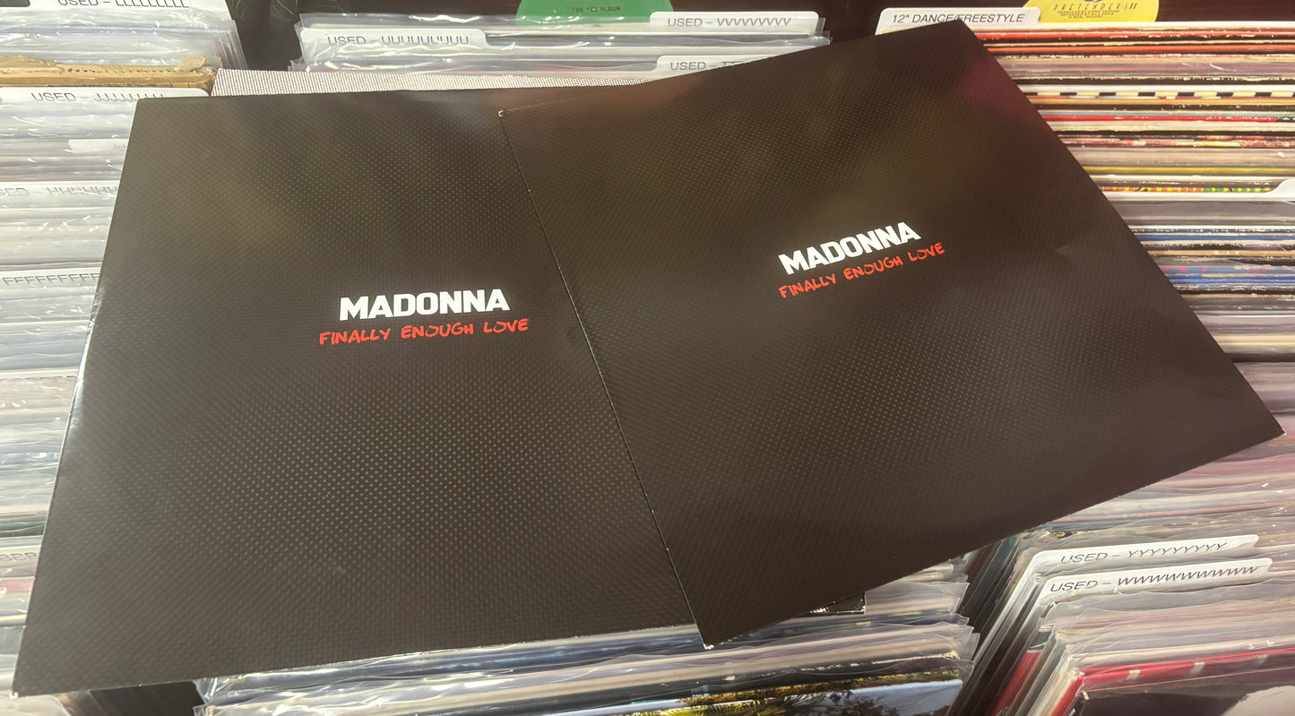 USED: Madonna - Finally Enough Love 2xLP record