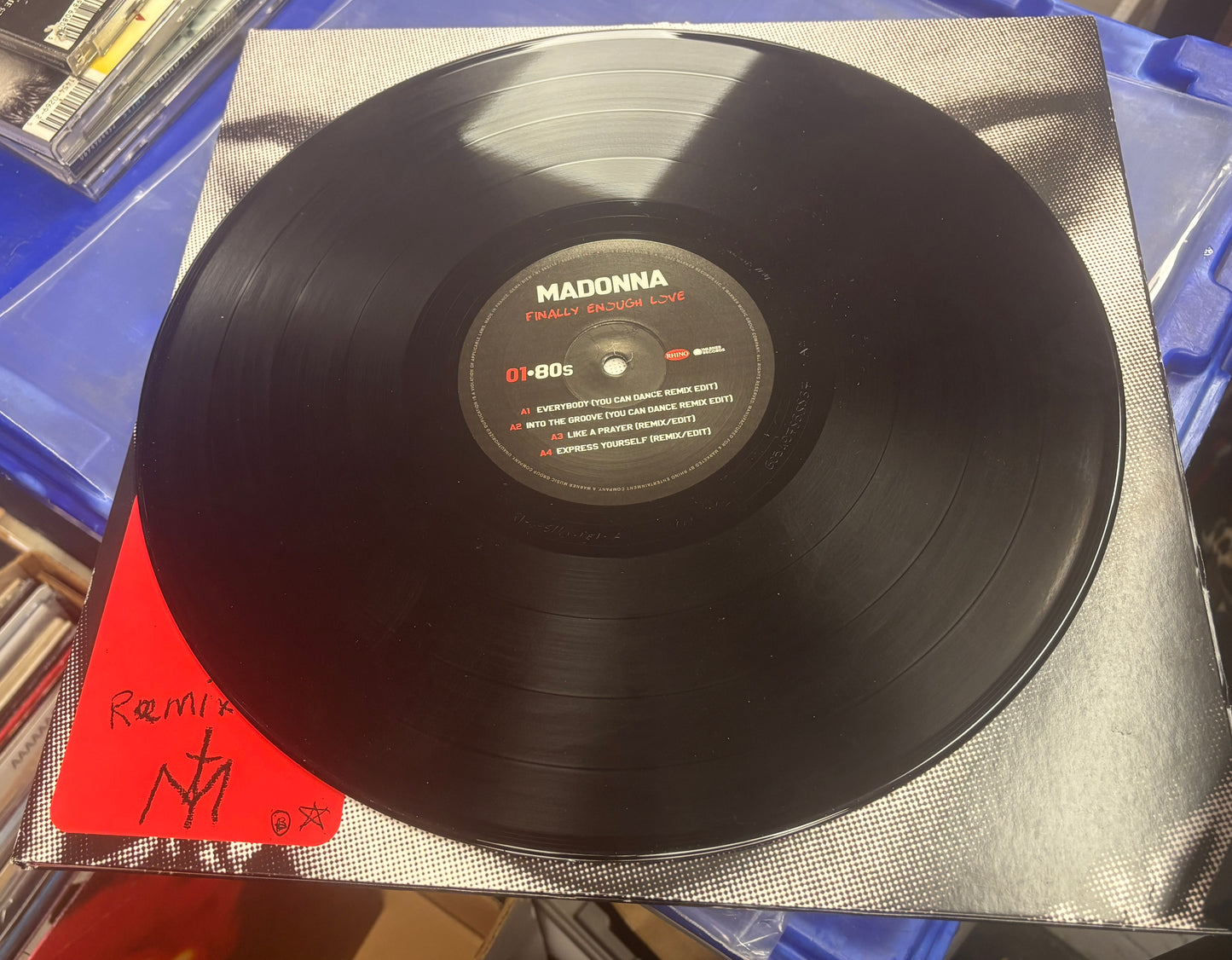 USED: Madonna - Finally Enough Love 2xLP record