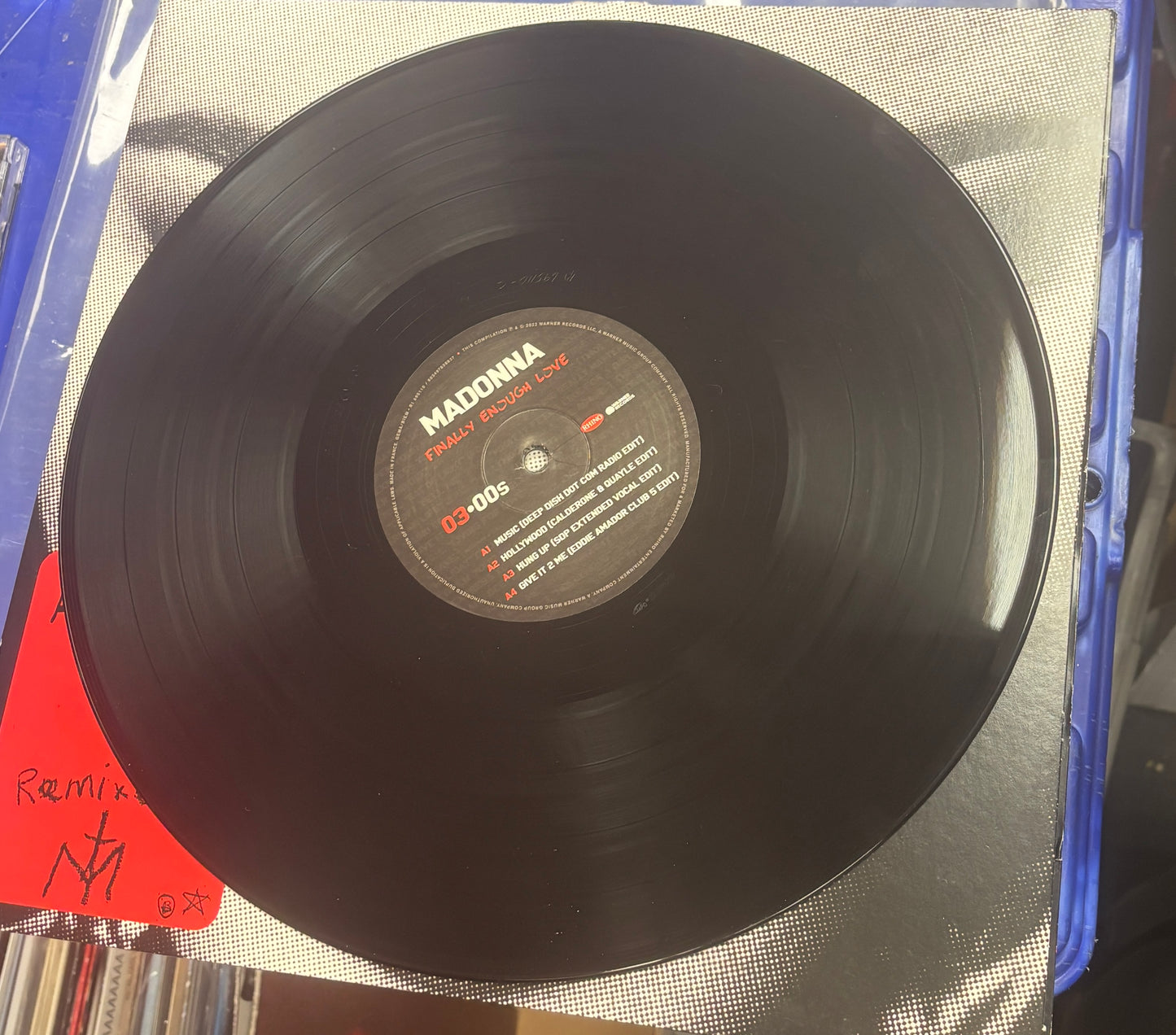 USED: Madonna - Finally Enough Love 2xLP record