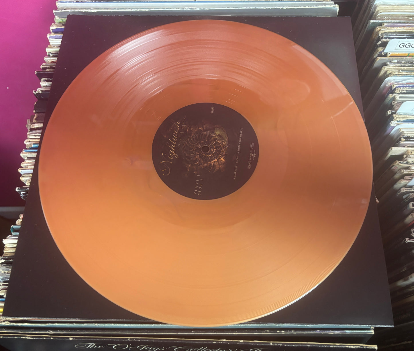 USED: Nightwish - Human. :||: Nature. LP (bronze vinyl)