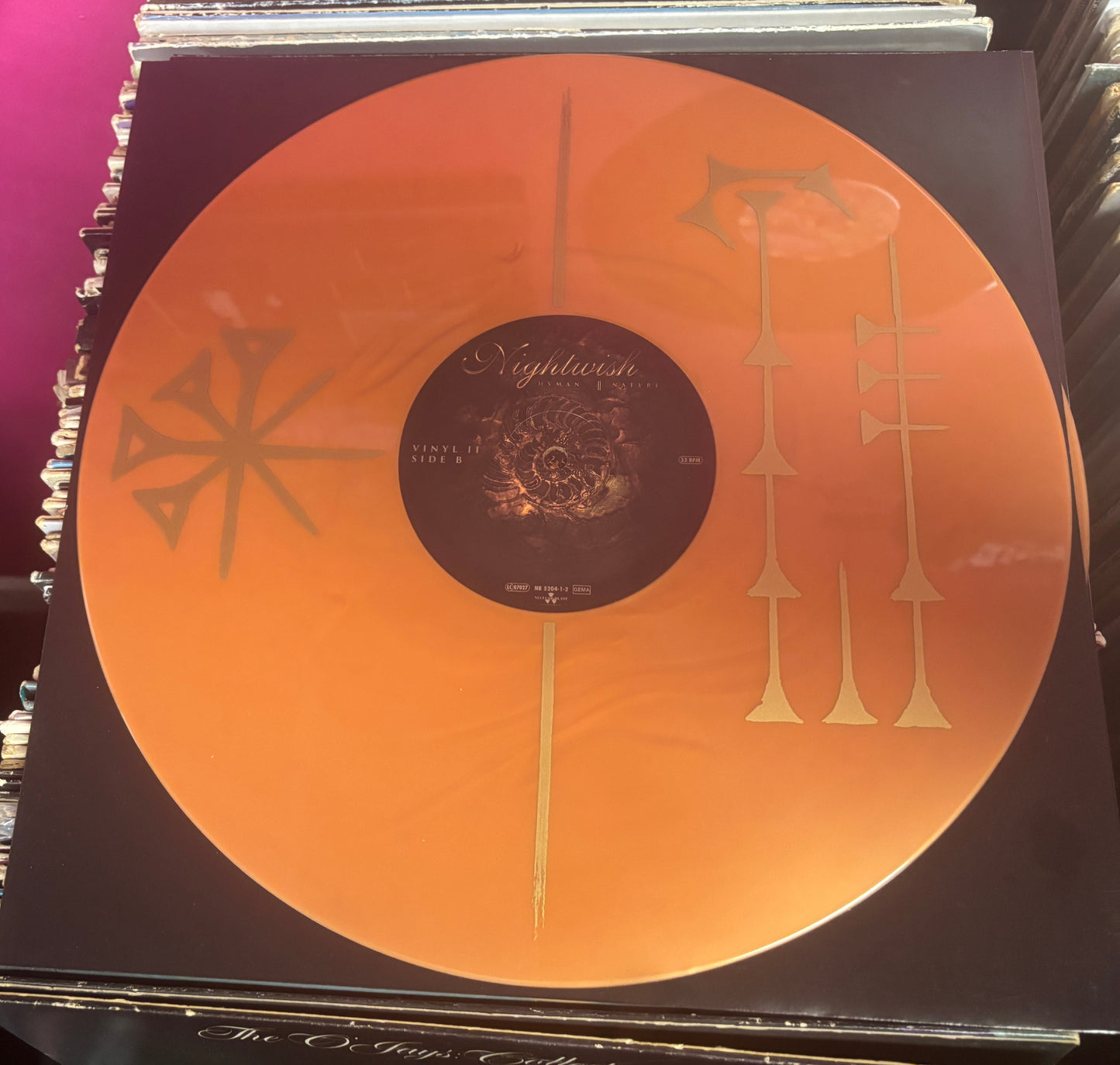 USED: Nightwish - Human. :||: Nature. LP (bronze vinyl)