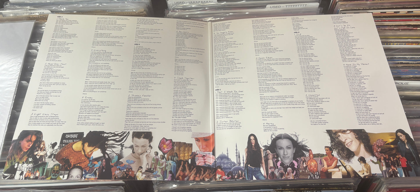 USED: Alanis Morrisette - The Collection 2xLP record (purple vinyl)