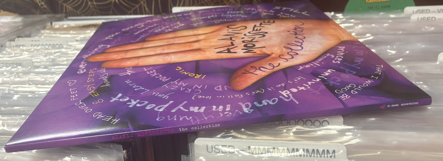 USED: Alanis Morrisette - The Collection 2xLP record (purple vinyl)