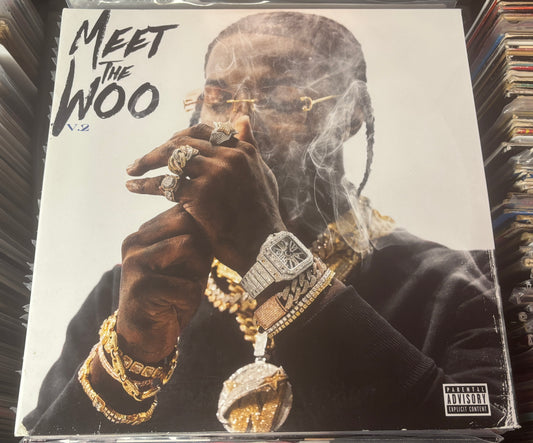 USED: Pop Smoke - Meet the Woo V.2 double LP record
