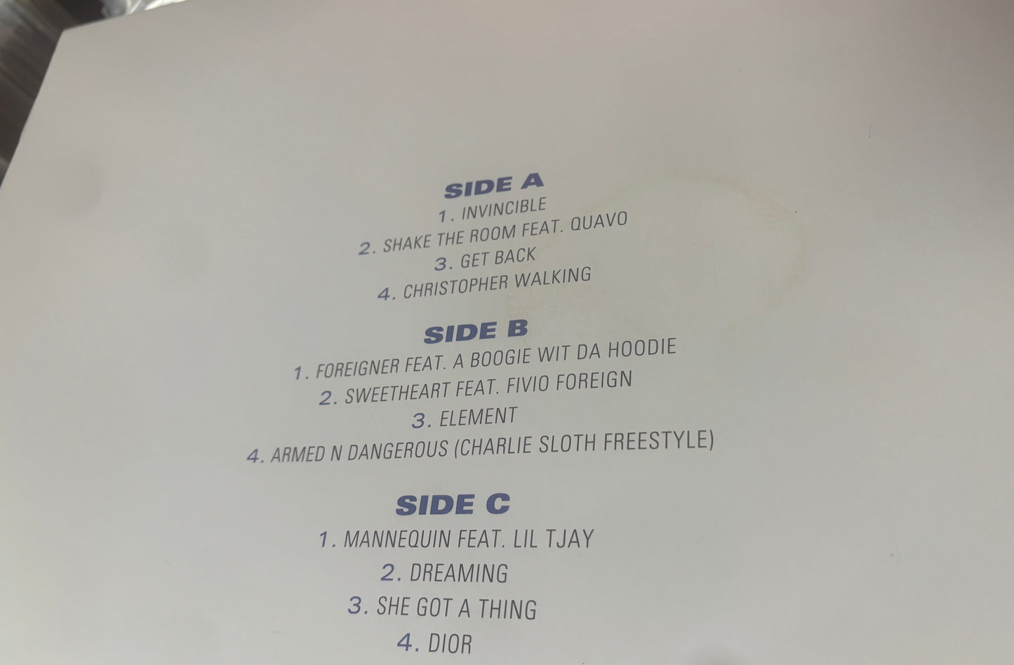 USED: Pop Smoke - Meet the Woo V.2 double LP record