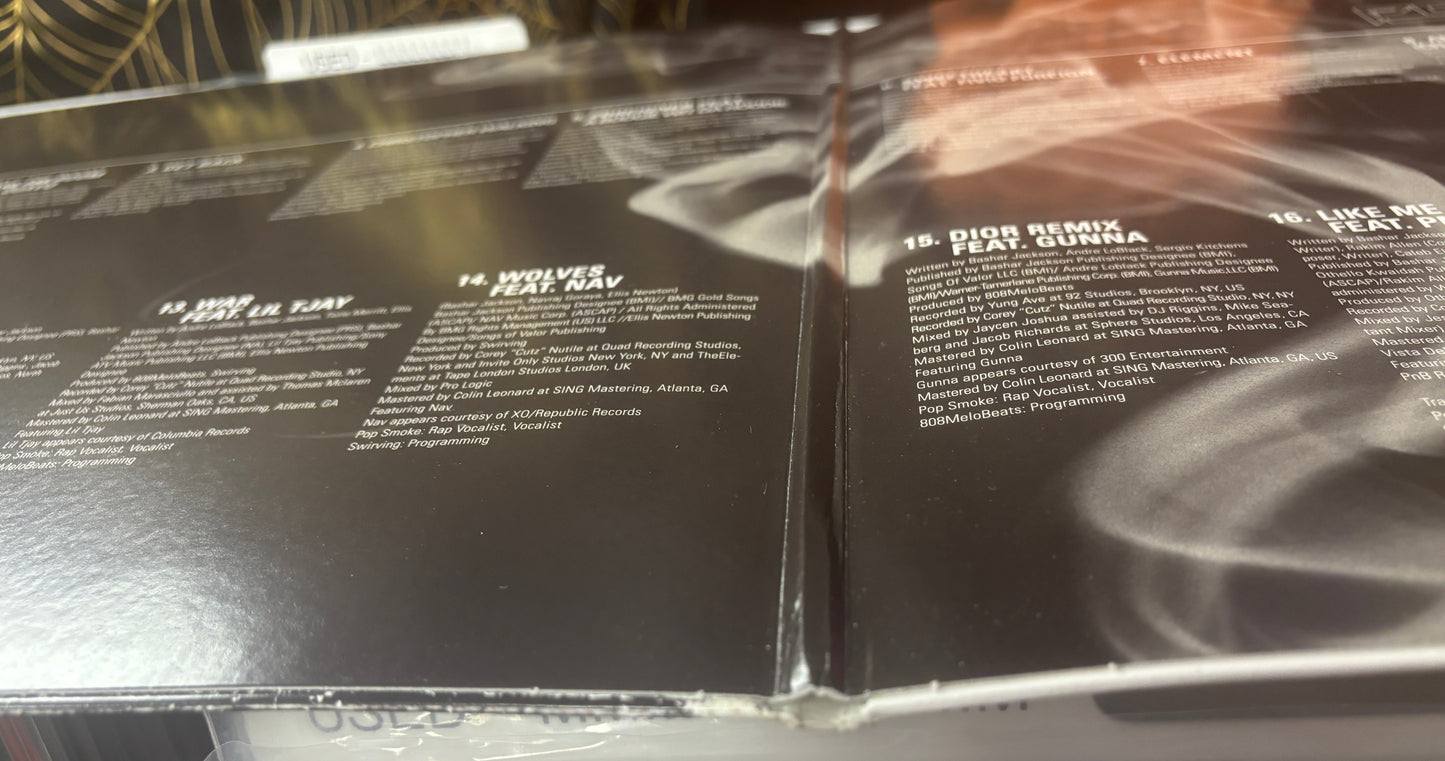 USED: Pop Smoke - Meet the Woo V.2 double LP record