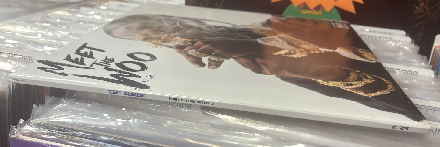 USED: Pop Smoke - Meet the Woo V.2 double LP record