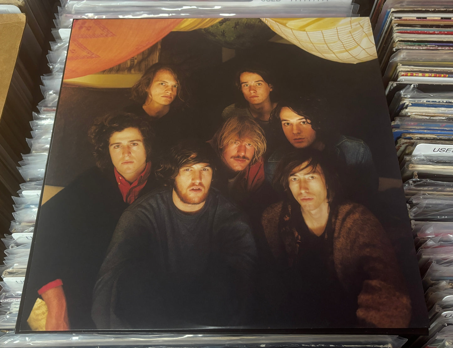 USED: King Gizzard and the Lizard Wizard - Willoughby's Beach LP record (Swamp Edition - brown marble vinyl)