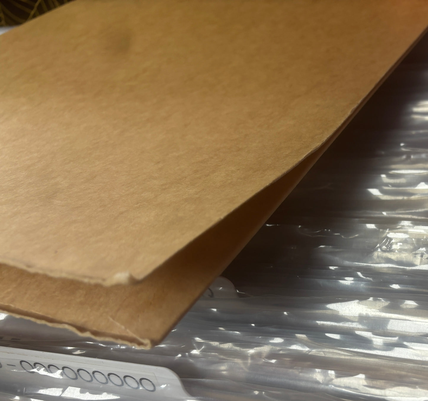 USED: King Gizzard and the Lizard Wizard - Float Along Fill Your Lungs LP record (Psychedelic Eyeball Edition - yellow w/ blue splatter vinyl)