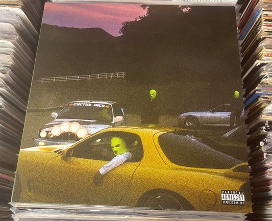 USED: Jackboys - Self-titled LP record (neon yellow vinyl)