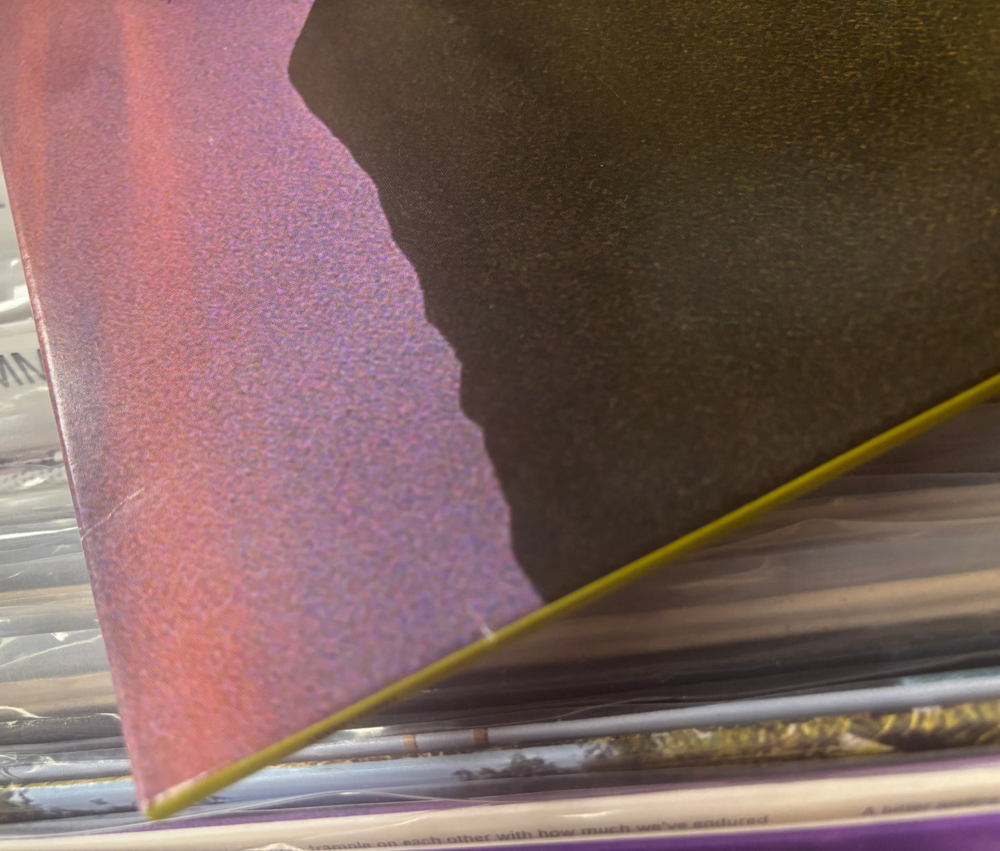 USED: Jackboys - Self-titled LP record (neon yellow vinyl)