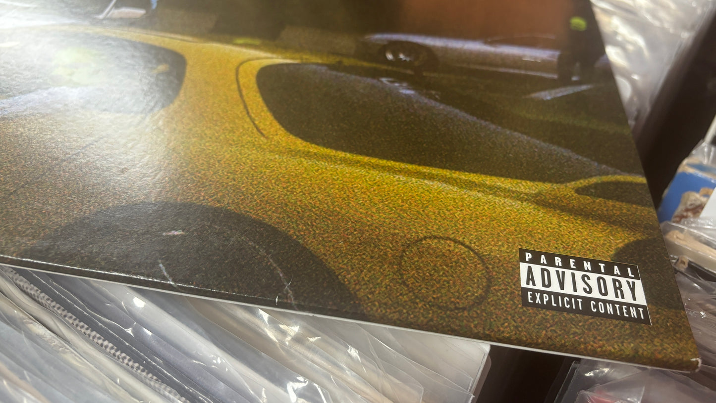 USED: Jackboys - Self-titled LP record (neon yellow vinyl)