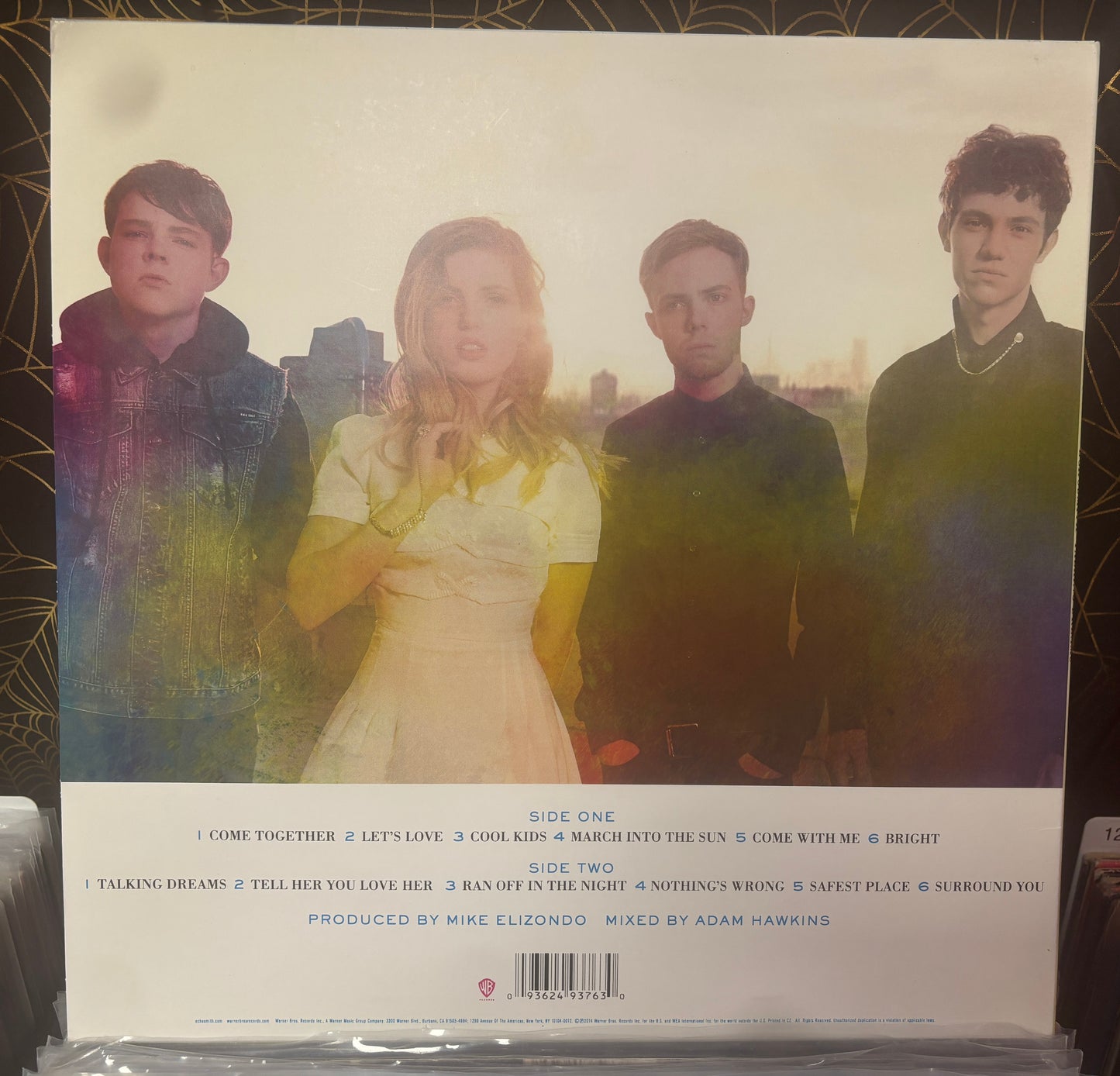 USED: Echosmith - Talking Dreams LP record (Clear w/ Red, Blue and Green Splatter vinyl)
