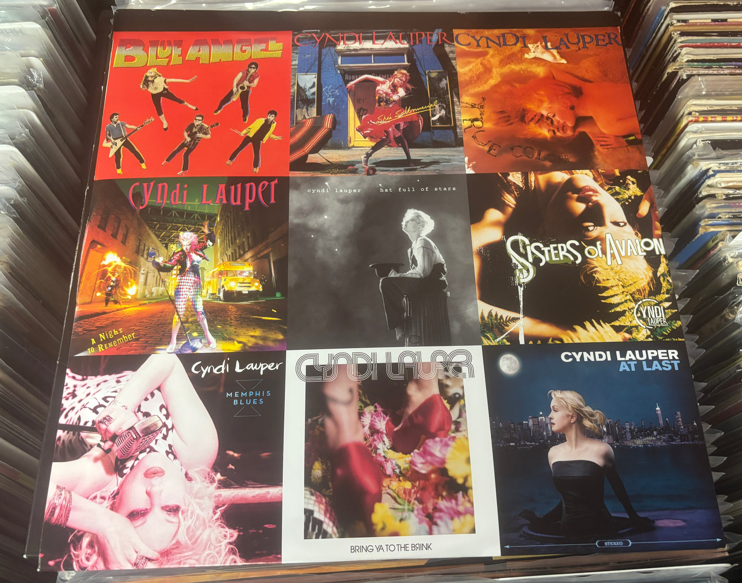 USED: Cyndi Lauper - Let the Canary Sing LP vinyl record