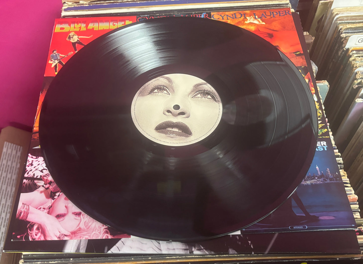 USED: Cyndi Lauper - Let the Canary Sing LP vinyl record