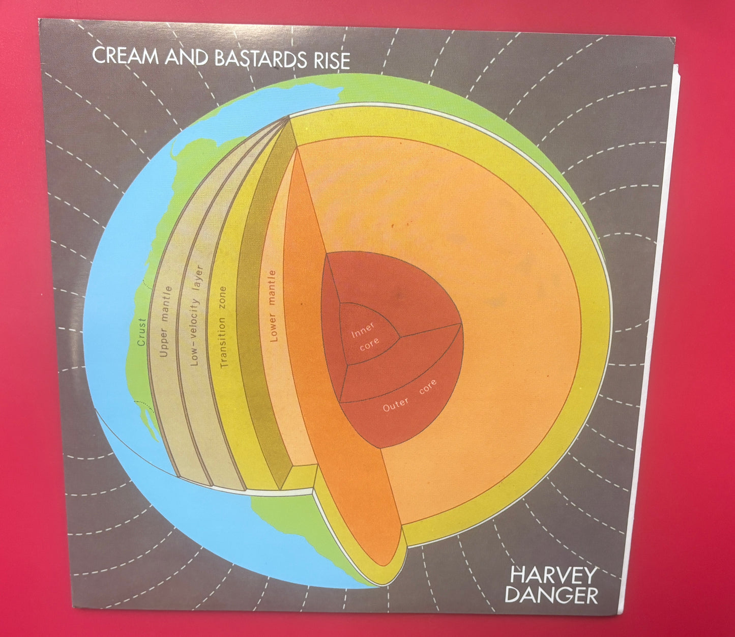 USED: Harvey Danger - Cream and Bastards 7" vinyl record (2005)