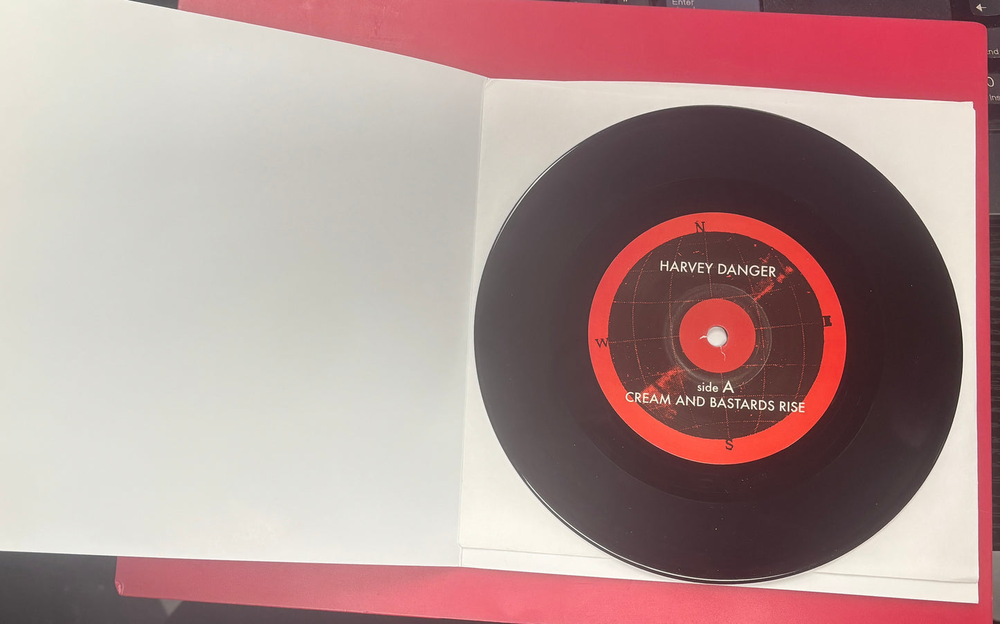 USED: Harvey Danger - Cream and Bastards 7" vinyl record (2005)