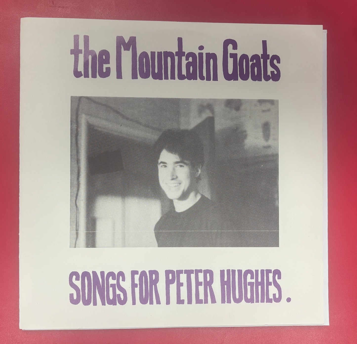 USED: The Mountain Goats - Songs for Peter Hughes 7" vinyl record (1995)