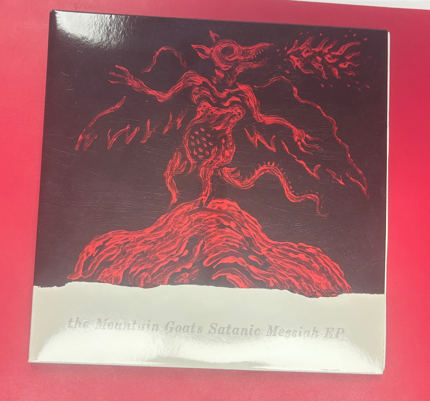 USED: The Mountain Goats - Satanic Messiah 2x7" vinyl EP (2008)