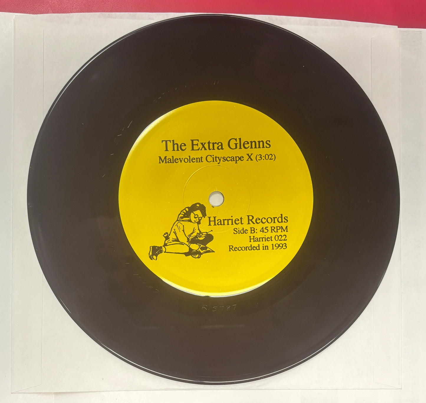 USED: The Extra Glenns - Infidelity 7" single vinyl record (1993)