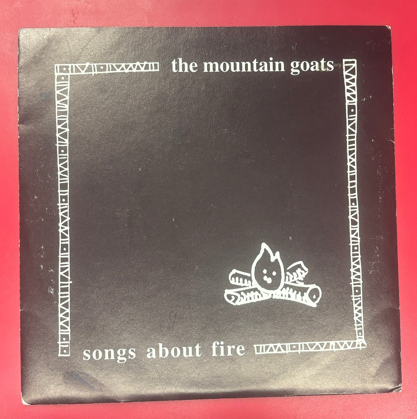 USED: The Mountain Goats - Songs About Fire 7" vinyl record (1996)