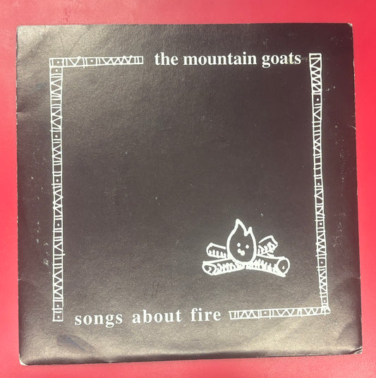 USED: The Mountain Goats - Songs About Fire 7" vinyl record (1996)